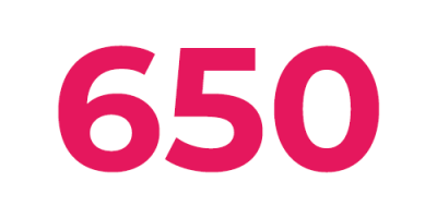 650 mm
