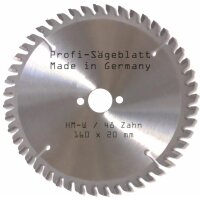 HM - Sägeblatt 160x20mm 48W