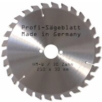 HM - Sägeblatt 210x30mm 30W
