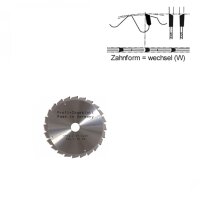 HM - Sägeblatt 216x30mm 24W negativ