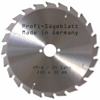 HM - Sägeblatt 230x30mm 24W