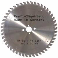 HM - Sägeblatt 300x30mm 48UW
