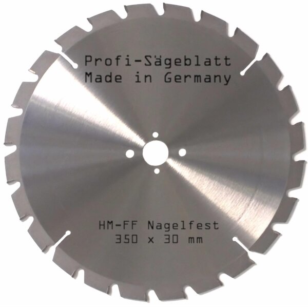HM - Sägeblatt 350 x 30 mm 24FF