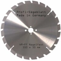 HM - Sägeblatt 350 x 30 mm 24FF