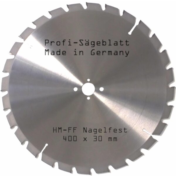 HM - Sägeblatt 400 x 30 mm 28FF