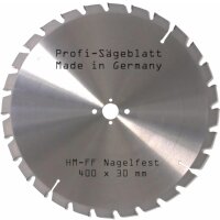 HM - Sägeblatt 400 x 30 mm 28FF
