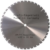 HM - Sägeblatt 600 x 30 mm 42FF