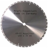HM - Sägeblatt 600 x 35 mm 42FF