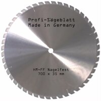 HM - Sägeblatt 700 x 35 mm 48FF