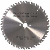 HM - Sägeblatt 300 x 30 mm 28LWZ