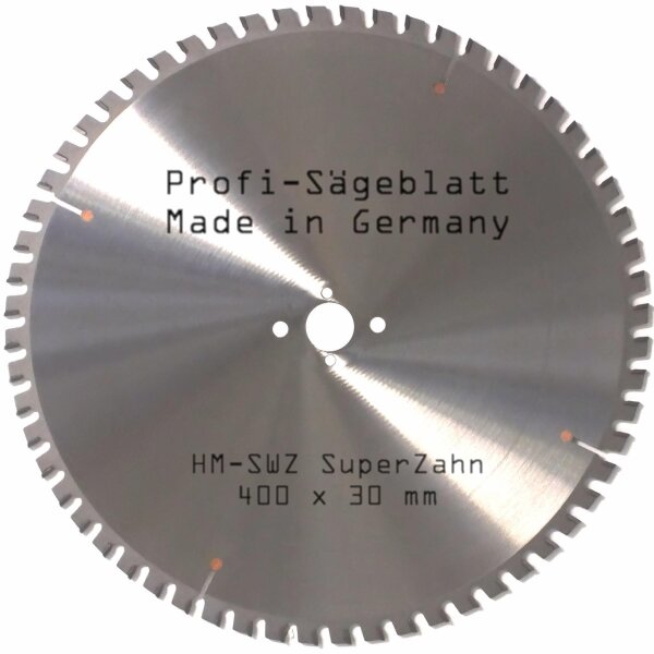 HM - Sägeblatt 400 x 30 mm 60SWZ