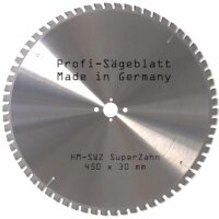 HM - Sägeblatt 450 x 30 mm 66SWZ