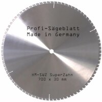 HM - Sägeblatt 700 x 30 mm 84SWZ