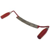 2 TLG Zugemesser gebogen für Holzarbeiten Zieheisen...