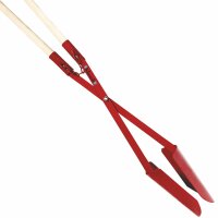 Erdlochausheber 15-32 cm Gr.2 Handbagger Erdlochschaufel Doppelspaten mit Stiele