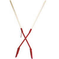 Erdlochausheber 15-32 cm Gr.2 Handbagger Erdlochschaufel Doppelspaten mit Stiele