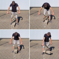 Bordsteinträger galvanisch verzinkt 8-43 cm Spannweite