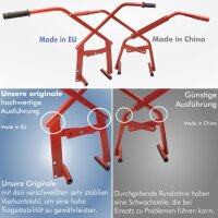Bordsteinzange 37 cm 100 KG Steinzange Bordsteinträger Versetzzange