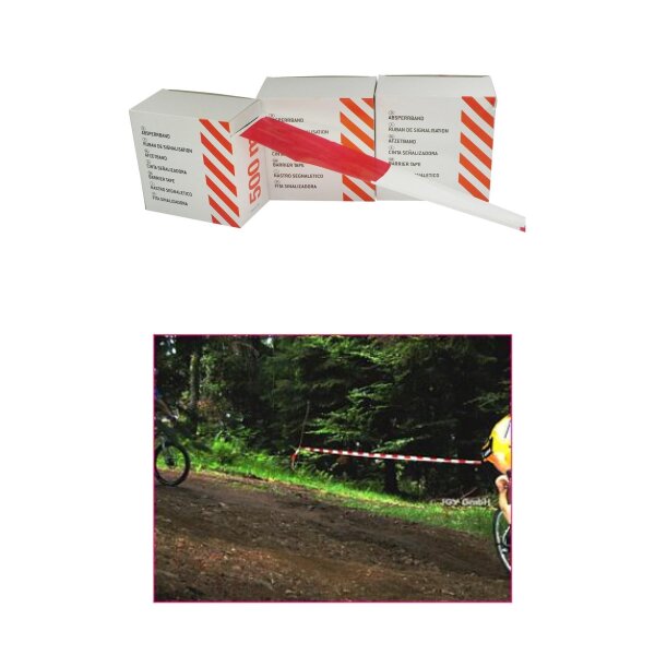 4 Rol. Absperrband  Standart 500m