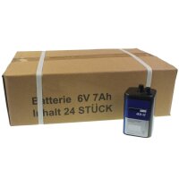 24x Blockbatterie 6V/7Ah