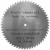 CV - Sägeblatt 700 x 30 mm 56CV