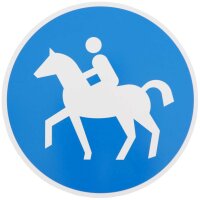 Original Verkehrszeichen Nr. 238 " Sonderweg Reiter...