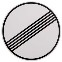 ORIGINAL Verkehrszeichen Nr. 282 " ENDE sämtl....