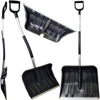 Grosse Schneeschaufel mit ergonomischen Alu-Stiel...