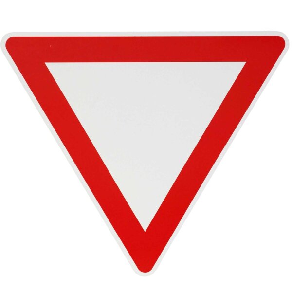 Original Verkehrszeichen Nr. 205 " Vorfahrt gewähren "