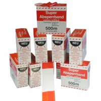 10 Rol. Absperrband * SUPER * 500m