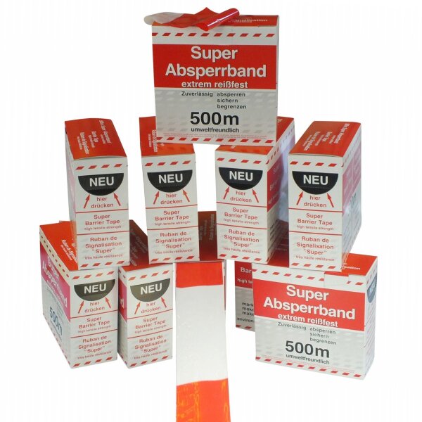 18 Rol. Absperrband * SUPER * 500m