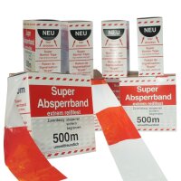 18 Rol. Absperrband * SUPER * 500m