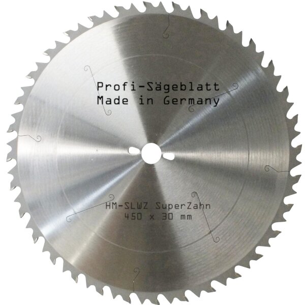 HM-Sägeblatt 450x30mm Z= 32 SUPER-LWZ Kreissägeblatt Wechselzahn Bau Hartmetall