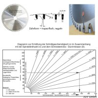 HM-Sägeblatt 230x30mm Z= 60 TFN NEGATIV Flachzahn...