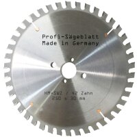 HM-Sägeblatt 250x30mm Z= 42 SWZ