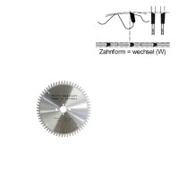 HM-Sägeblatt 250x30mm Z= 60 W NEGATIV Kreissägeblatt Säge Wechselzahn Hartmetall