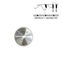 HM-Sägeblatt 250x30mm Z= 80 W NEGATIV