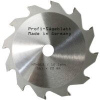 HM-Sägeblatt 165x20mm Extra-Dünn Z= 12 W...