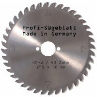 HM-Sägeblatt 190x30mm 40W Wechselzahn...