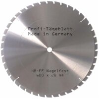 HM Sägeblatt FF 600x30/*28* mm mit Reduzierring...