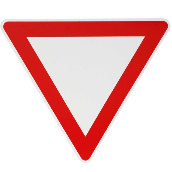 ORIGINAL Verkehrszeichen 205 " Vorfahrt gewähren " 900 mm 90 cm Strassen-schild