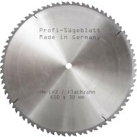 Sägeblatt 650 x 30 40LFZ