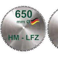 Sägeblatt 650 x 30 40LFZ