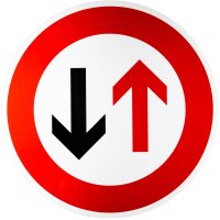 ORIGINAL Verkehrszeichen Nr 208 " Vorrang des...