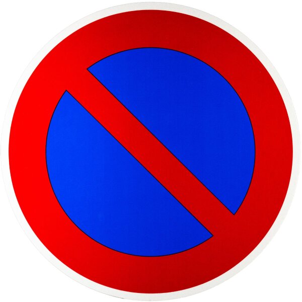 ORIGINAL Verkehrszeichen Nr 286 RAL-Gütezeichen " Eingeschränktes Halteverbot "