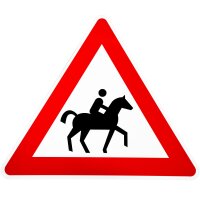 Original Verkehrszeichen 101-23 REITER-Symbol Links...