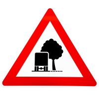 ORIGINAL Verkehrszeichen Nr 101-54 " unzureichendes Lichtraumprofil " RA1 Schild