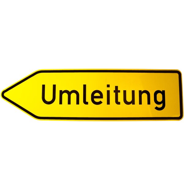 ORIGINAL Verkehrszeichen Nr 454-10 " Umleitung links " RA1 454 Strassenschild