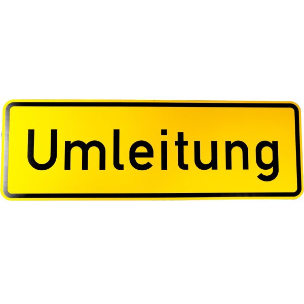 ORIGINAL Verkehrszeichen 457.1 Umleitung Ankündigung RA1 Strassenschild Schild