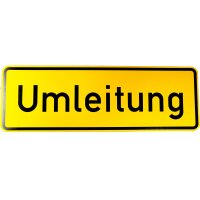 ORIGINAL Verkehrszeichen 457.1 Umleitung Ankündigung...